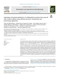 Separation and Partial Purification of Collagenolytic Protease