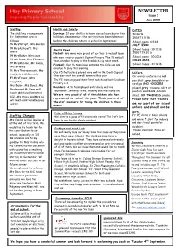 NEWSLETTER Issue 7 July 2018