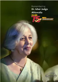 Dr. Isher Judge Ahluwalia on HER