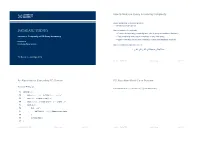 DATABASE THEORY Various Notions of Complexity: Combined Complexity (Complexity W.R.T
