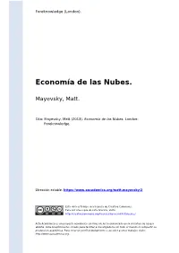 Economía De Las Nubes