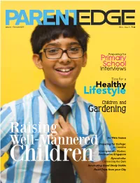 In This Issue Preparing for College: a Checklist Undergraduate Studies
