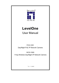 Levelone User Manual