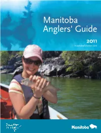 Manitoba Anglers' Guide 2011 Manitobafisheries.Com