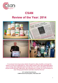 CSAN Review of the Year: 2014