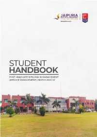 Handbook PGDM-SM (Noida) 2020
