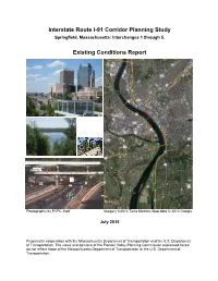 Interstate Route I-91 Corridor Planning Study Existing Conditions