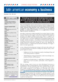 Latin American Economy & Business