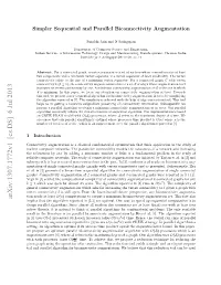 Simpler Sequential and Parallel Biconnectivity Augmentation