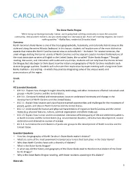 1 the Outer Banks Brogue Overview North Carolina's Outer Banks Is