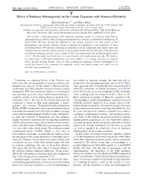 Effects of Nonlinear Inhomogeneity on the Cosmic Expansion with Numerical Relativity