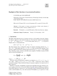 Repdigits in Euler Functions of Associated Pell Numbers
