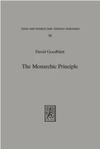 The Monarchic Principle