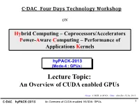 Applications Kernels