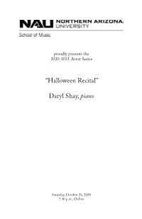 Download Shay Recital Program