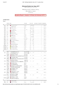 Seeding Report
