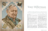 Tony Hillerman an Open Book