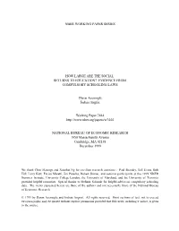 How Large Are the Social Returns to Education? Evidence from Compulsory Schooling Laws