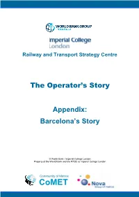 Barcelona's Story
