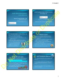 CLIA Documentation in the Mohs
