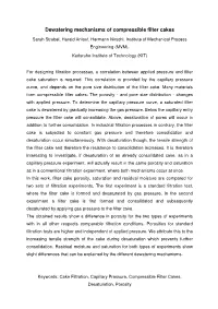 Dewatering Mechanisms of Compressible Filter Cakes