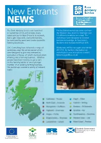 New Entrants Newsletter Spring 2017