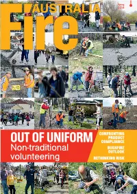 Out of Uniform Compliance Bushfire Non-Traditional Outlook Volunteering Rethinking Risk Advanced Automatic Fire Detection Systems