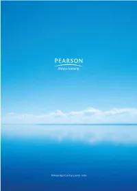 Pearson Annual Report and Accounts 2009