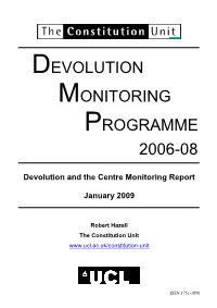 Evolution Onitoring Rogramme 2006-08