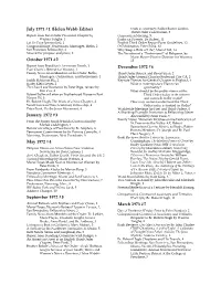 Franciscan Times Index
