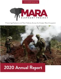 MEP Annual Report 2020