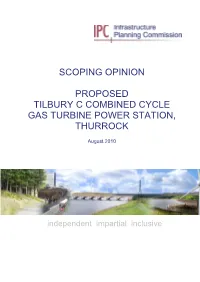 Scoping Opinion Proposed Tilbury C Combined Cycle