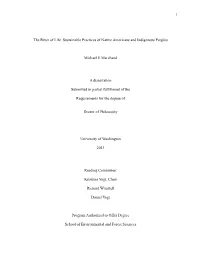 Sustainability in a Native American Context KV DRAFT 12 1 12