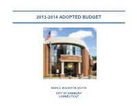 2013-2014 Adopted Budget