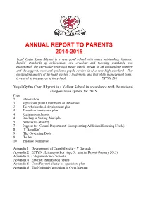 Annual Report 2014/2015 (PDF 583Kb)