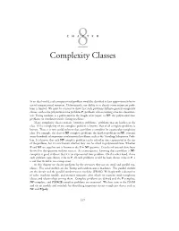 Complexity Classes