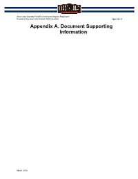 Appendix A: Document Supporting Information