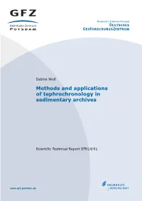 Methods and Applications of Tephrochronology in Sedimentary Archives