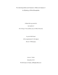 Deconstructing Sodom and Gomorrah: a Historical Analysis Of