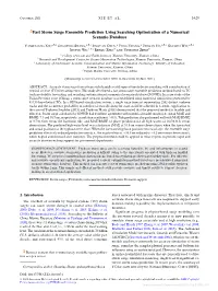 Fast Storm Surge Ensemble Prediction Using Searching Optimization of a Numerical Scenario Database
