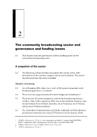 Tuning in to Community Broadcasting