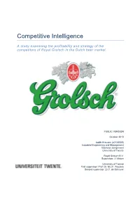 Competitive Intelligence