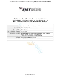 For Review Only Journal: Songklanakarin Journal of Science and Technology