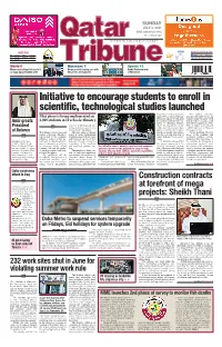 Initiative to Encourage Students to Enroll in Scientific, Technological