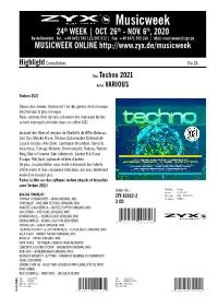 Musicweek 24Th WEEK | OCT