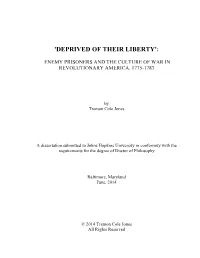 'Deprived of Their Liberty'