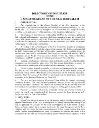 Directory of Discipline of The
