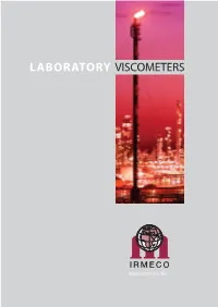 LABORATORY Viscometers