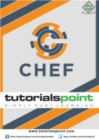 Preview Chef Tutorial (PDF Version)