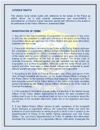 Rights & Duties of Citizen